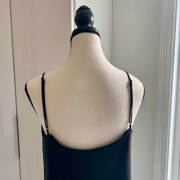Aritzia Babaton black new with tags Midi slip dress medium - Picture 6 of 12